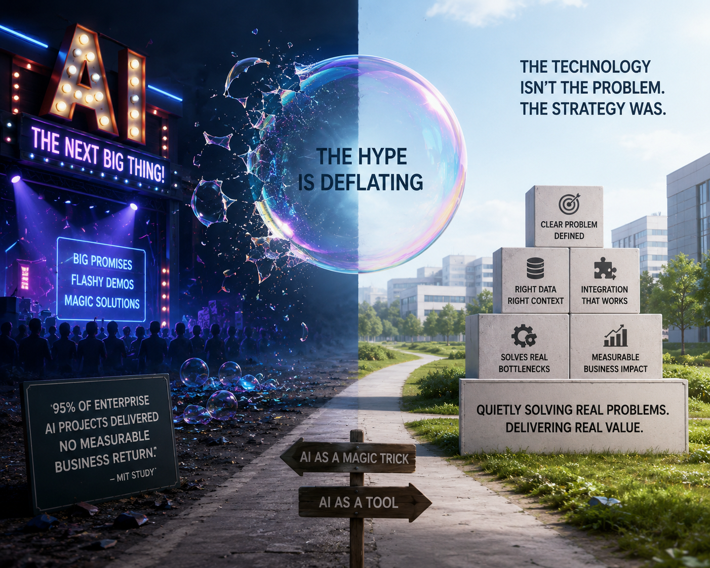 The AI Bubble Isn't the Story